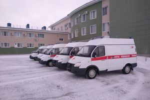 6 автомобилей скорой  медицинской помощи поступили  в г. Ханты- Мансийск