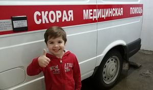 Воспитанники МДОУ д/с № 11 «Радуга»  группа №10«Любознайки» посетили Ханты-Мансийскую городскую клиническую станцию скорой медицинской помощи. 