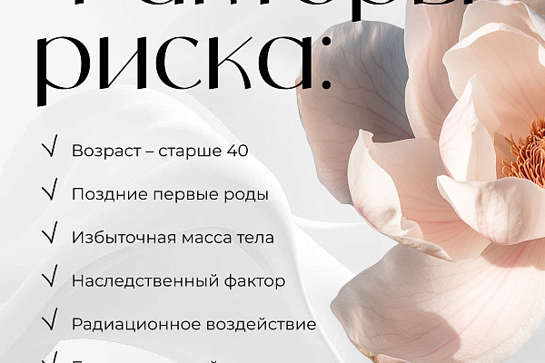 С 13 по 19 октября в России проходит Неделя борьбы с раком молочной железы, направленная на повышение осведомленности и мотивацию к профилактике