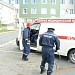 На территории станции скорой  медицинской помощи г. Ханты-Мансийска состоялось совместное учение сотрудников скорой медицинской помощи
